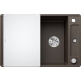Blanco sudoper AXIA III 45 S-F InFino SILGRANIT daska staklo, s dalj.upr. - KAVA | shoptok.hr
