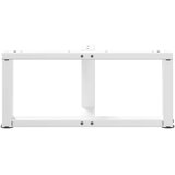  Noge za klub stolić T-oblika 2 kom Bijele 70x25x(30-31) cm Čelik | shoptok.hr