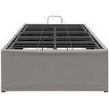  Električni podesivi okvir kreveta Sivosmeđa 200 x 100 x 33,5 cm Slike