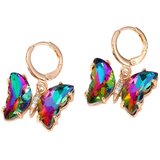  Naušnice CO-36581 - Zlatna / Višebojna KP36581 | shoptok.hr