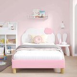  Otroški posteljni okvir z vznožjem Roza 80 x 200 cm PU, (5000104724) | Shoptok.si