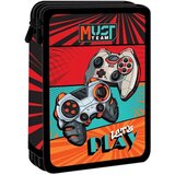 Luna Luna: Dvonadstropna napolnjena peresnica z motivom Must Team Lets play gamer | Shoptok.si
