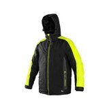 Canis Zimska radna jakna Brighton/ crna/žuta Cene