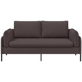 SOFA za dvije osobe Tamno smeđa 188 x 81 x 89 cm Tkanina | shoptok.hr
