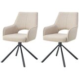 MID.YOU Set Naslanjačev Jana, Krem Barva, 2 Kos | Shoptok.si