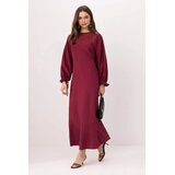 Trendyol Modest Ženska haljina Tctss26Eb00154, Ljubičasta Cene