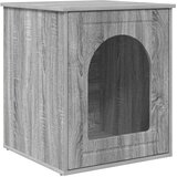  Mačja Kuća Siva Sonoma 53 x 52 x 62 cm Konstruirano drvo | shoptok.hr