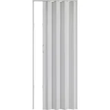 zložljiva vrata 82 cm x 203 cm jesen bela