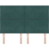  LED glava postelje Temno zelena 160 cm Umjetno usnje, (5000142490) | Shoptok.si