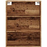Viseći zidni ormarić staro drvo 69,5x32,5x90 cm | Eponuda.com