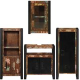 vidaXL Komplet pohištva za kopalnico 4 pcs Trden recikliran les | Shoptok.si