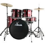  XDrum Rookie 22" Standard Drum Set bobnov - RUBY RED - Audio-Kondric | Shoptok.si
