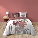 Douceur d intérieur Bela/rožnata bombažna posteljnina za zakonsko posteljo/podaljšana 240x220 cm Astria – | Shoptok.si