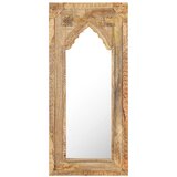 vidaXL ogledalo 50x3x110 cm trden mangov les u
