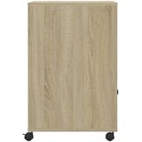  Stalak za pisač s kotačima boja hrasta sonome 60 x 48 x 74 cm | shoptok.hr