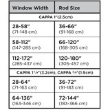 Umbra Raztegljiva dvojna karnisa iz nerjavečega jekla 168 - 305 cm Cappa - | Shoptok.si