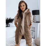 DStreet Kamizelka damska pikowana NOELIA khaki | Shoptok.si
