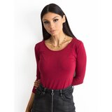 BASIC Feel Good Blouse-RV-BZ-4690.28-burgundy | Shoptok.si