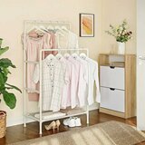  Samostojeći stalak za kapute LINEA, bela | Eponuda.com