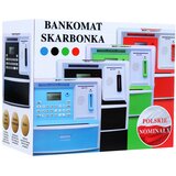  Kasica prasica u obliku bankomata s karticom za bankomat i PIN bravom - crvena | shoptok.hr