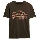 Superdry Majice s kratkimi rokavi T-shirt Embellished Vl Graphic Kostanjeva | Shoptok.si