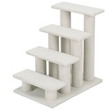  Grebalica - mačje stepenice 2-u-1, dim. 61 x 40 x 60 cm (bež) | shoptok.hr