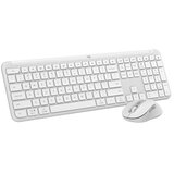 Logitech Tipkovnica in miška Signature Slim Combo MK950, bela, SLO g. | Shoptok.si