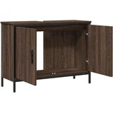 Ormarić za umivaonik smeđa boja hrasta 80 x 30 x 60 cm drveni | shoptok.hr