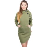 Glano Women's Sweatshirt Dress - khaki | Shoptok.si