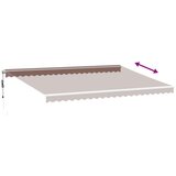 Tenda na automatsko uvlačenje smeđa 500x350 cm | Eponuda.com