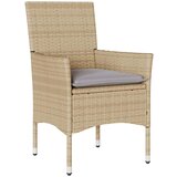  3-dijelni vrtni blagovaonski set s jastucima poliratan i staklo | shoptok.hr