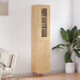 vidaXL Visoka omara sonoma hrast 34,5x34x180 cm inženirski les | Shoptok.si