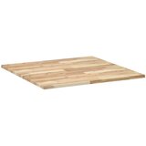 Stolna ploča četvrtasta 80x80x2 cm od masivnog drva bagrema | shoptok.hr