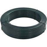  Žica za vezanje ograde 250 m 0,9/1,4 mm čelična crno-zelena | shoptok.hr