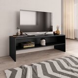 Furnova TV omarica črna 120x40x40 cm iverna plošča, (21924358) Cene