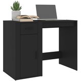  Radni stol crni 100 x 49 x 75 cm od konstruiranog drva | Eponuda.ba