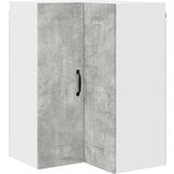 vidaXL Zidni kuhinjski ormarić s policom Betonski sivi 57 x 57 x 80 cm | shoptok.hr