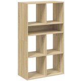 Maison Chic Knjižna omara - Knjižni regal sonoma hrast 66x31x112 cm inženirski les, (21724818) Cene