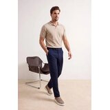 Trendyol muške pantalone Tmnss26Pl00015, mornarsko plava-tamna plava Cene