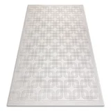 Preproga AURA J2556A krem / svetlo siva - Geometrijska, strukturna, moderna 180x270 cm, (5000256112)
