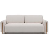 ELTAP Bež/krem sklopiva/s prostorom za odlaganje sofa od bouclé tkanine 244 cm Arcadova – | shoptok.hr