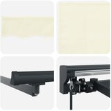  Okvir tende Krema 450 × 300 cm Poliester s PU premazom | shoptok.hr