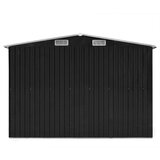 vidaXL Vrtna lopa 257x392x181 cm kovinska antracitna | Shoptok.si