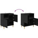 vidaXL Strani šal Črni hrast 35 x 60 x 70 cm Konstruiran les | Shoptok.si