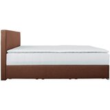 CARRYHOME POSTELJA Z VZMETNICO 120 cm x 200 cm , tekstil rjava | Shoptok.si