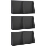  Zid za zadržavanje 6 kom. 40 x 12 x 40 cm Čelik Crna | shoptok.hr