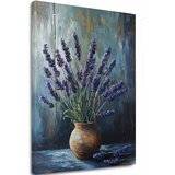  Slika lavandina harmonija | Soba u glinenoj vazi | Akrilni detalji 40x60 cm | shoptok.hr