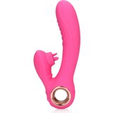 Loveline Tongue Flickering & Heating Rabbit Vibrator Exuberant Pink | shoptok.hr