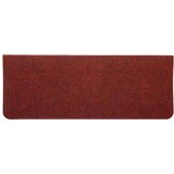 vidaXL Samoljepljivi otirači za stepenice 30 kom crveni 65x24,5x3,5 cm | shoptok.hr