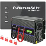 Qoltec Monolith 2000 MS Wave Voltage Converter | 12V to 230V | 1000 /2000W | USB | shoptok.hr